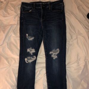 American eagle ripped jeans
